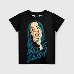 Футболка детская Billie Eilish, цвет: 3D-принт