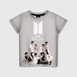 Футболка детская BTS - Take love, цвет: 3D-принт