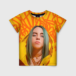 Футболка детская Billie Eilish, цвет: 3D-принт