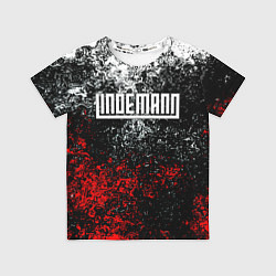 Футболка детская LINDEMANN: Colour Splash, цвет: 3D-принт