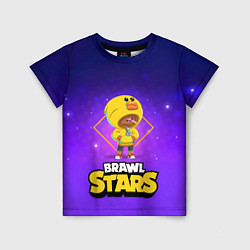 Футболка детская Brawl Stars Leon, цвет: 3D-принт