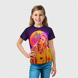 Футболка детская Billie Eilish, цвет: 3D-принт — фото 2