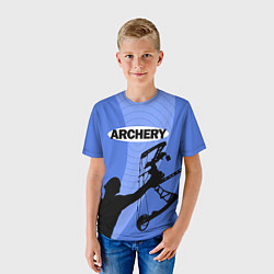 Футболка детская Archery, цвет: 3D-принт — фото 2