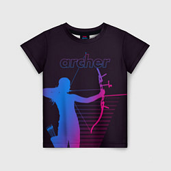 Футболка детская Archer, цвет: 3D-принт