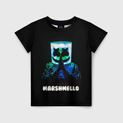 Футболка детская Marshmello, цвет: 3D-принт