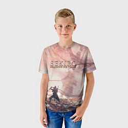 Футболка детская Sekiro - Boss Fight, цвет: 3D-принт — фото 2