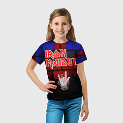 Футболка детская Iron Maiden, цвет: 3D-принт — фото 2