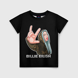 Футболка детская BILLIE EILISH, цвет: 3D-принт