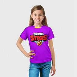 Футболка детская Brawl Stars Roblox, цвет: 3D-принт — фото 2