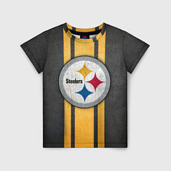 Футболка детская Pittsburgh Steelers, цвет: 3D-принт