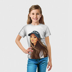 Футболка детская Ariana Grande Ариана Гранде, цвет: 3D-принт — фото 2