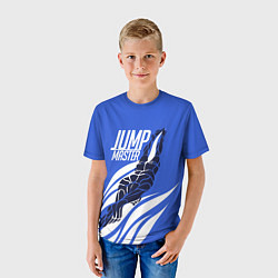 Футболка детская Jump master, цвет: 3D-принт — фото 2