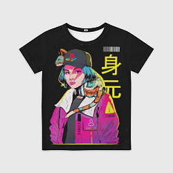 Футболка детская 2К Girl, цвет: 3D-принт