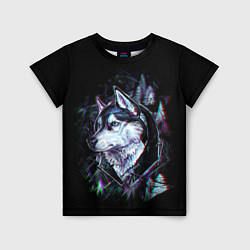 Детская футболка Волк