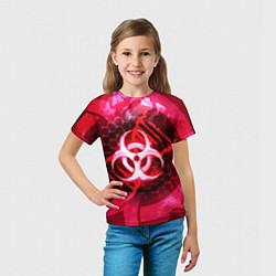 Футболка детская Plague Inc LC Oko, цвет: 3D-принт — фото 2