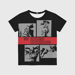Футболка детская Cowboy Bebop anime, цвет: 3D-принт