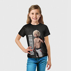 Футболка детская Хабиб Нурмагомедов, цвет: 3D-принт — фото 2