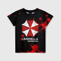 Футболка детская UMBRELLA CORP, цвет: 3D-принт