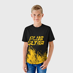 Футболка детская MY HERO ACADEMIA plus ultra горит, цвет: 3D-принт — фото 2