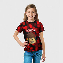 Футболка детская ROBLOX, цвет: 3D-принт — фото 2