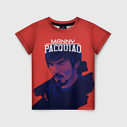 Футболка детская Manny Pacquiao, цвет: 3D-принт