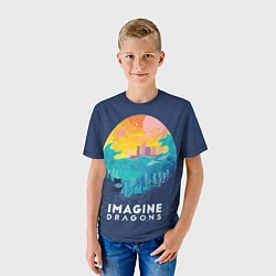 Футболка детская Imagine Dragons, цвет: 3D-принт — фото 2