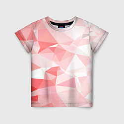 Футболка детская Pink abstraction, цвет: 3D-принт