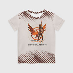 Футболка детская The Division 2, цвет: 3D-принт