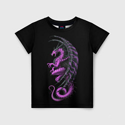 Детская футболка Purple Dragon