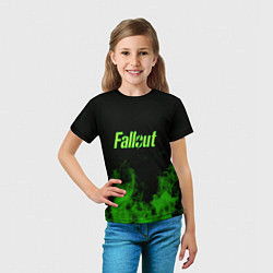 Футболка детская FALLOUT, цвет: 3D-принт — фото 2