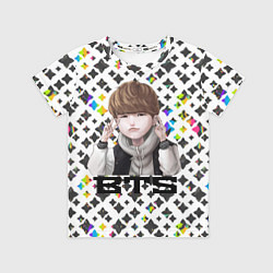 Футболка детская BTS, цвет: 3D-принт
