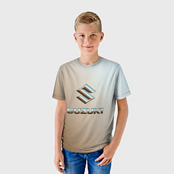 Футболка детская Suzuki, цвет: 3D-принт — фото 2