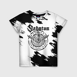 Футболка детская Sabaton, цвет: 3D-принт