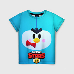 Футболка детская Brawl Stars Penguin, цвет: 3D-принт