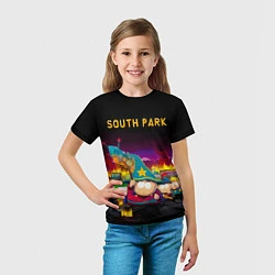Футболка детская Южный Парк, цвет: 3D-принт — фото 2