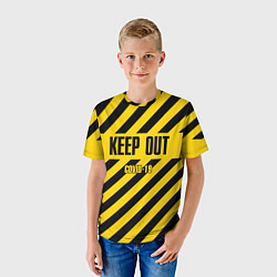 Футболка детская Keep out, цвет: 3D-принт — фото 2