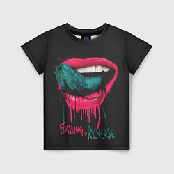 Футболка детская Falling in Reverse, цвет: 3D-принт
