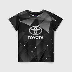 Футболка детская TOYOTA, цвет: 3D-принт