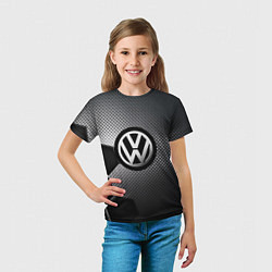 Футболка детская VOLKSWAGEN, цвет: 3D-принт — фото 2