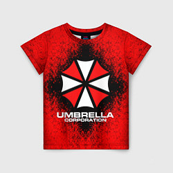 Футболка детская Umbrella Corporation, цвет: 3D-принт