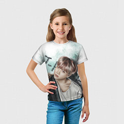 Футболка детская BTS, цвет: 3D-принт — фото 2