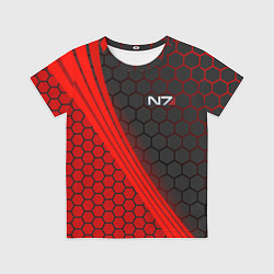 Футболка детская Mass Effect N7, цвет: 3D-принт