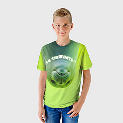 Футболка детская Го тюленить?, цвет: 3D-принт — фото 2