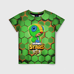 Футболка детская Leon Brawl Stars, цвет: 3D-принт