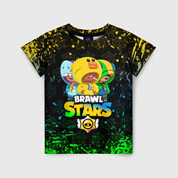 Футболка детская BRAWL STARS LEON SKINS, цвет: 3D-принт