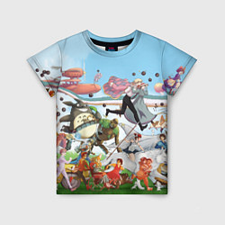Футболка детская Studio Ghibli, цвет: 3D-принт