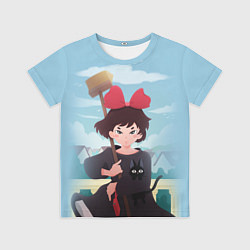 Футболка детская Ведьмина служба доставки, цвет: 3D-принт