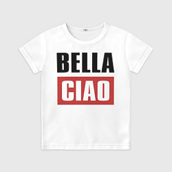 Футболка детская Bella Ciao, цвет: 3D-принт