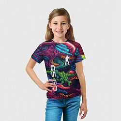 Футболка детская CS GO, цвет: 3D-принт — фото 2