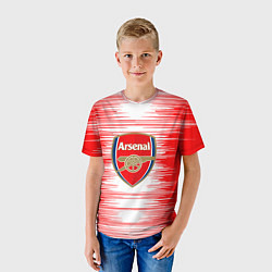 Футболка детская ARSENAL, цвет: 3D-принт — фото 2